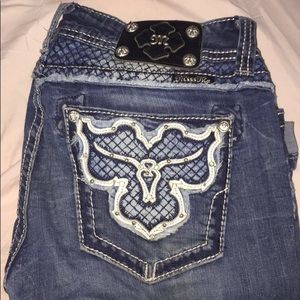 PLEASE READ Beautiful miss me jeans size 31 boot
